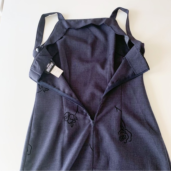 Jodi Kristopher dress with velvet flowers size 9 - Picture 3 of 8